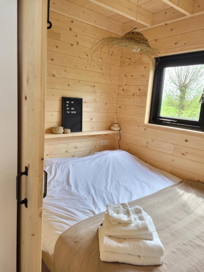 Вилла Tiny House Lantliv Oostkapelle, Bij De Boer Экстерьер фото