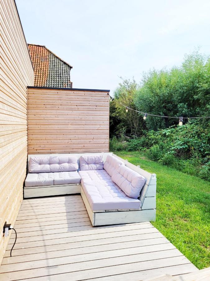 Вилла Tiny House Lantliv Oostkapelle, Bij De Boer Экстерьер фото