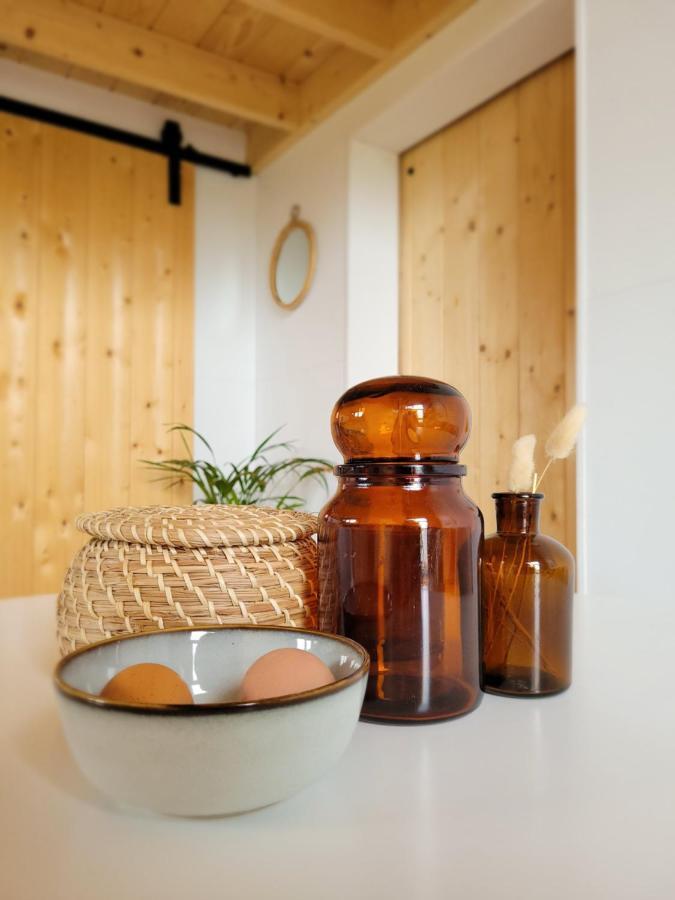 Вилла Tiny House Lantliv Oostkapelle, Bij De Boer Экстерьер фото
