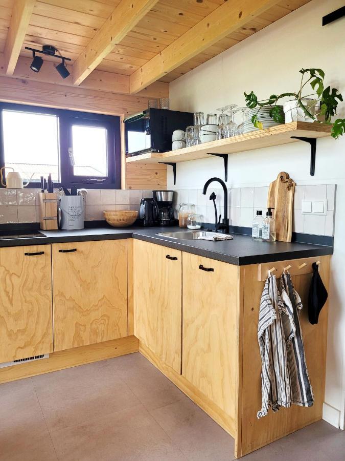 Вилла Tiny House Lantliv Oostkapelle, Bij De Boer Экстерьер фото