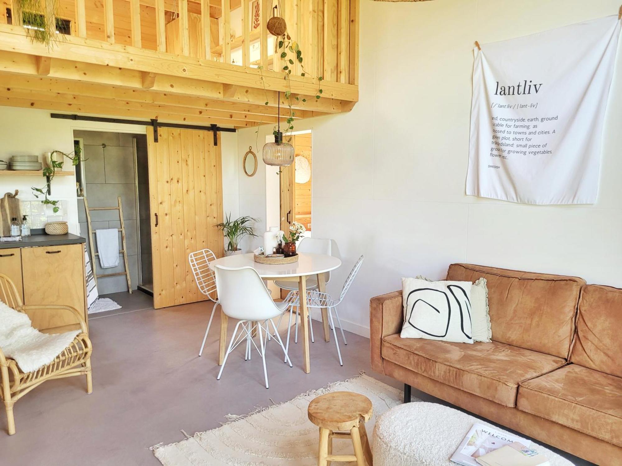 Вилла Tiny House Lantliv Oostkapelle, Bij De Boer Экстерьер фото